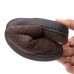 Men Soft Sole Slip Resistant Lamb Wool Lining Thicken Warm Home Winter Slippers