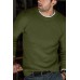 Men's Crew Neck Solid Color Sweater