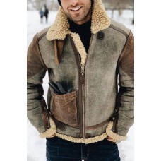 Genuine Leather Shearling Jacket